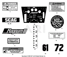 Replacement Decals And Information