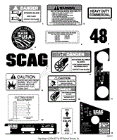 Replacement Decals And Information Plates I