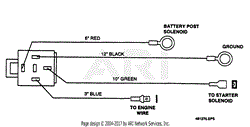 Wire Harness W/Relay P/N 481275