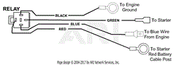 Wire Harness With Relay