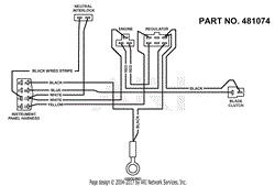 Engine Deck Wire Harness - Kawasaki