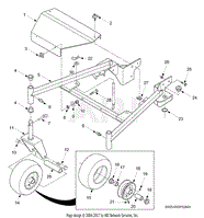 52&quot;A (Large Frame) Deck Frame