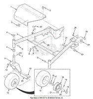 Deck Frame (Large Frame) 52A