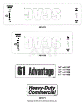 Replacement Decals &amp; Information (2 of 3)