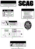 Replacement Decals And Information Plates