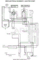 SWZ Electrical Schematic - Electric Start