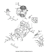 ENGINE DECK - ELECTRIC START