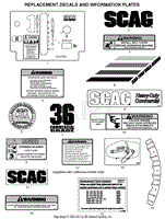 Replacement Decals And Information Plates