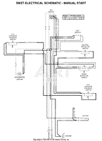 SWZT Electrical Schematic - Manual Start