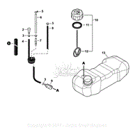 FUEL SYSTEM S/N: T14511001001 - T14511001540