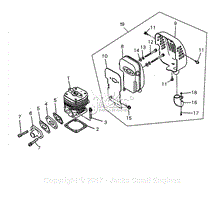 Cylinder / Intake / Muffler