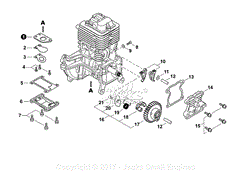 CAM GEAR / REED VALVE