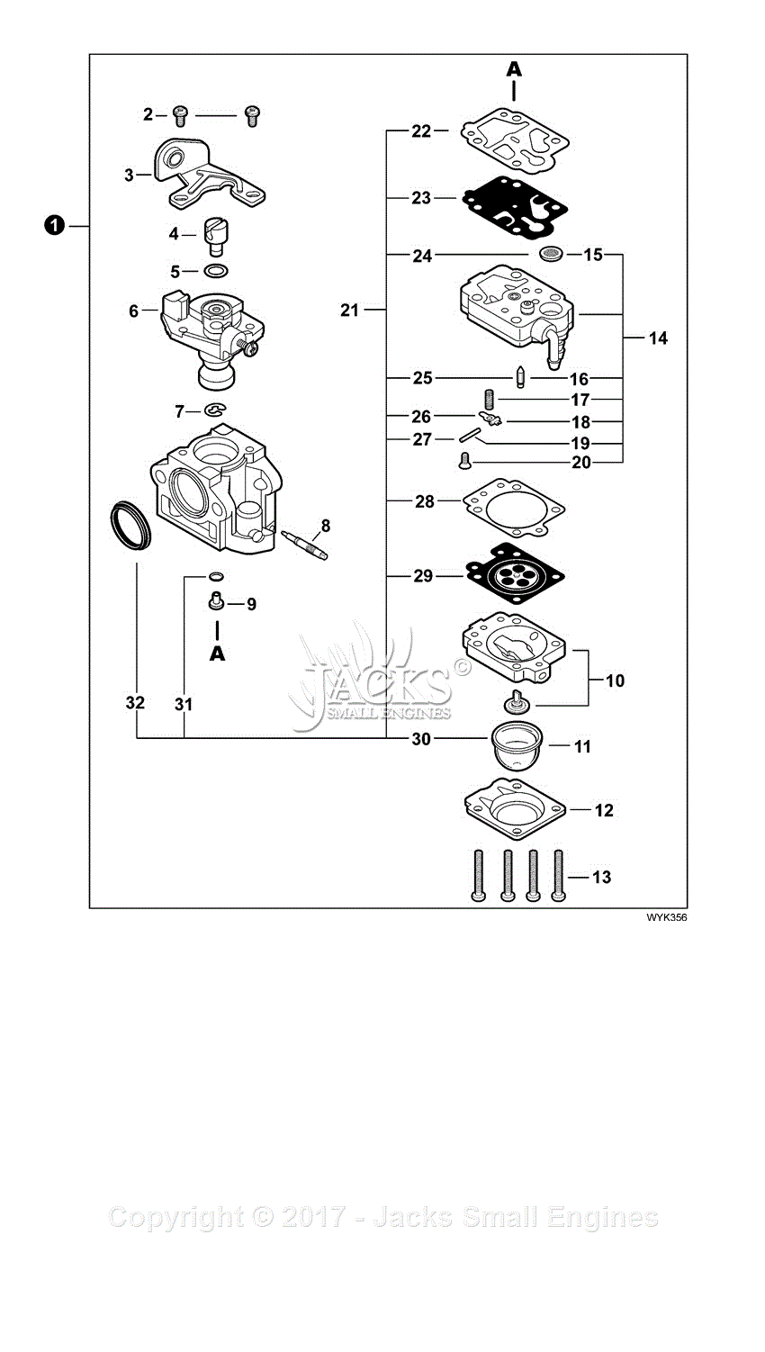 Shindaiwa T344 S/N: T14913001001 - T14913999999 Parts
