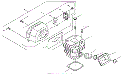 Cylinder / Muffler