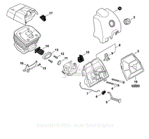 Shindaiwa 591 S/N: C69115001001 - C69115999999 Parts Diagram