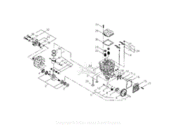 Clutch, Crankshaft, Valve Train, Piston