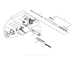 Outer Tube, Throttle Lever