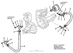 Hydro Transmission Service Parts - Diagram 2