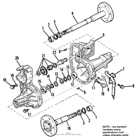 Hydro Transmission Service Parts