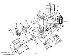 CLUTCH, POWER TRAIN AND FRONT P.T.O.