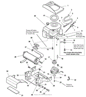 Engine Group - Electric Clutch - 16HP Kohler (E985848)