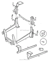 Frames - Side Frames &amp; Supports Group (3482I26)