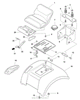 Seat &amp; Seat Deck Group (985578)