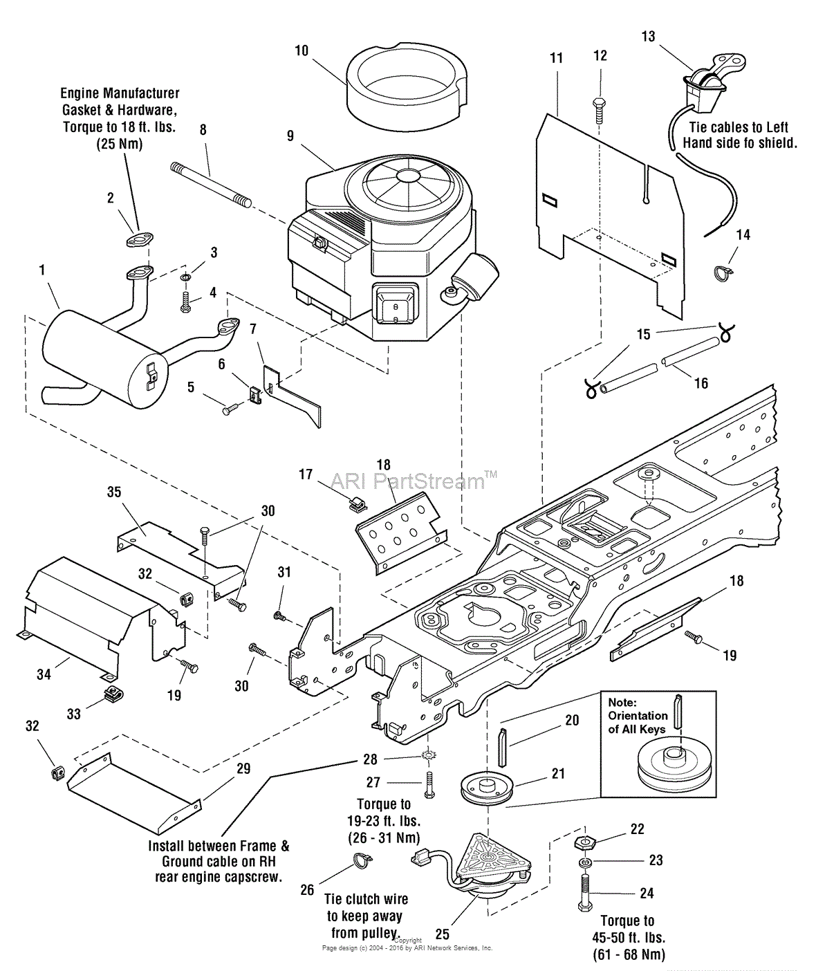 Simplicity 2690621 - Baron XL, 20HP Hydro RMO and 40