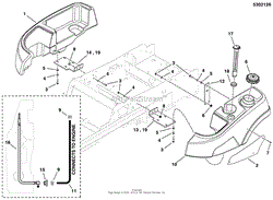 Fuel Tank &amp; Mount Group (5302126)