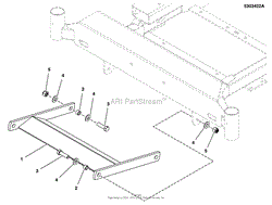 61&quot; Mower Deck Group - Puller Bar (5303422A)