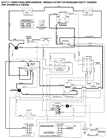 Electrical Schematic - Ign. Grounding Circuit/Op. Pres. - B&amp;S 543777 S/N: 2016950123 &amp; Above