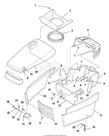 Hood, Grille &amp; Dash - Air Cooled Models