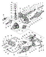 Transmission SERVICE PARTS - Transaxle - Hydro Gear 216-3010L CT