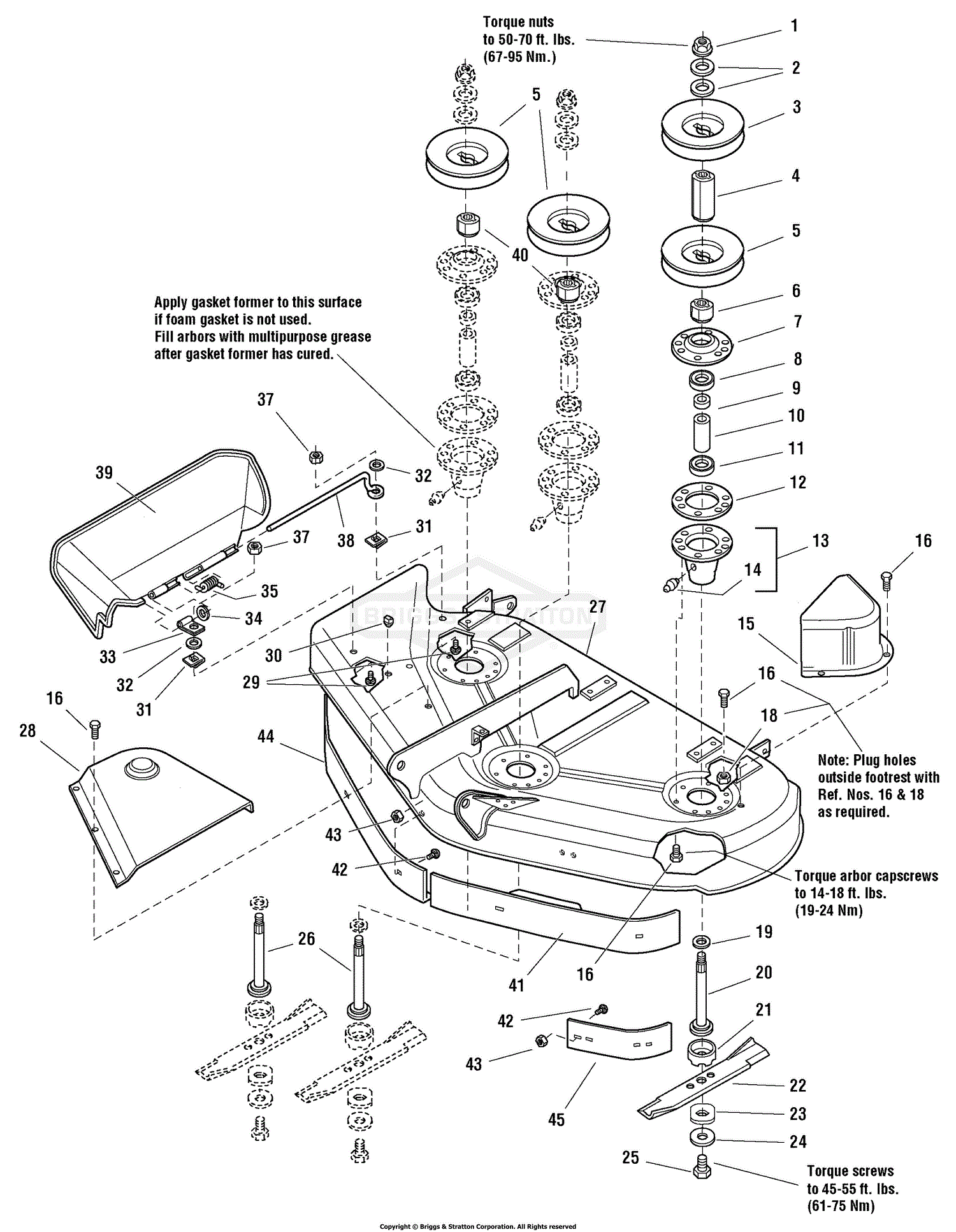 K♢061 maboow450 Simplicity 2690275 - Broadmoor, 20HP Hydro RMO and 44