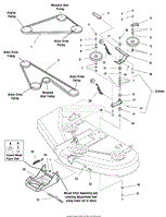 Simplicity 1692420 - Broadmoor, 16HP Hydro Parts Diagrams