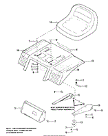 Seat &amp; Deck Group (6008 &amp; 6011)