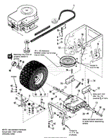 Rear Tires &amp; Drive Group