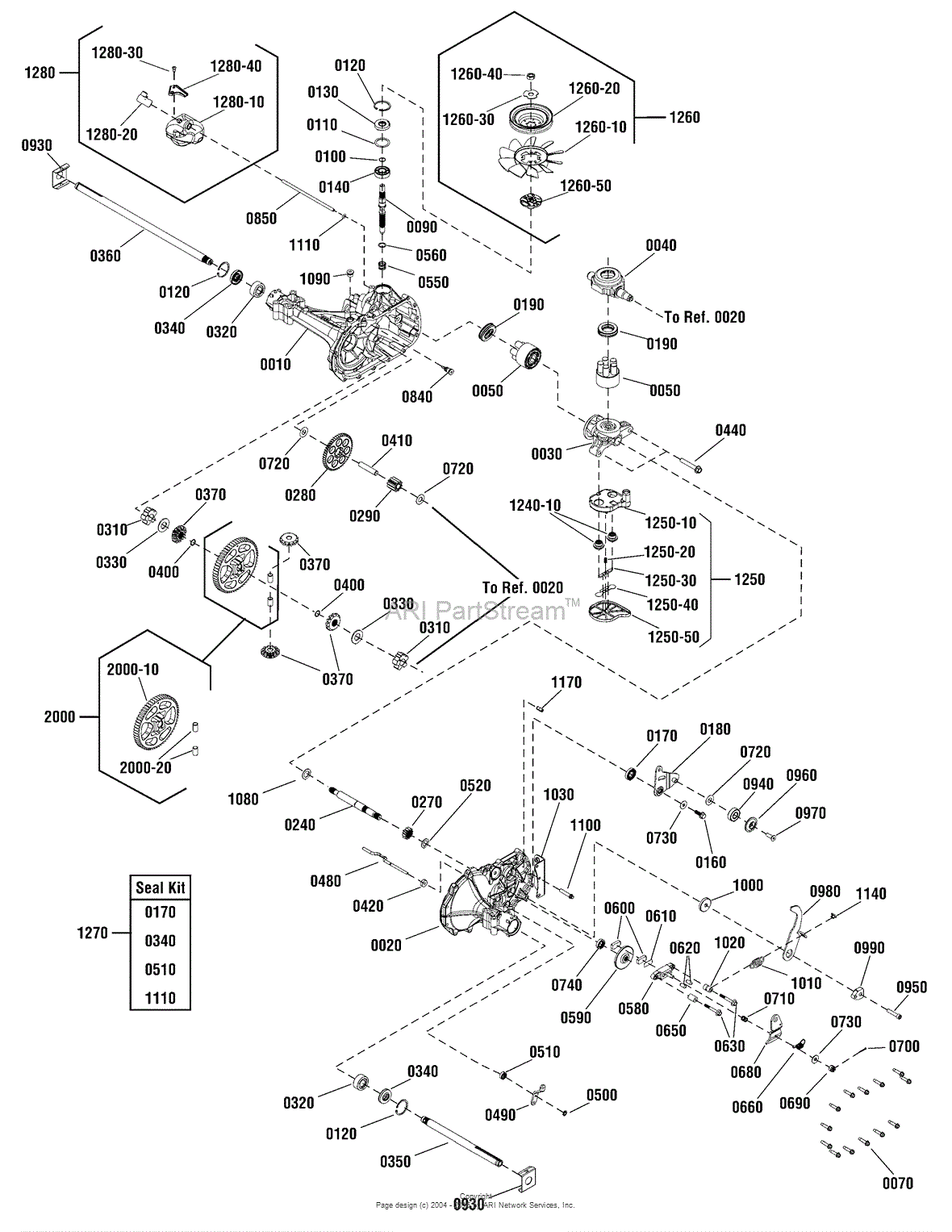 Simplicity 2691298-01 - SRD300, 8270 Rear Discharge Lawn