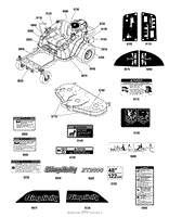 最安 Simplicity 2691163-00 w/48 Rider B&S HP Gross 25 ZT2548, - 工芸品
