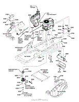 Engine Group, B&amp;S, 26HP, V-Twin (7502245)