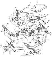 73&quot; Finishing Deck Assembly