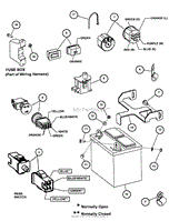 ELECTRICAL COMPONENTS (except wiring)