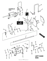 JOYSTICK CONTROL ASSEMBLY (L. H. Side)