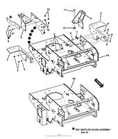 REAR FRAME &amp; TANK BRACKETS