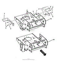 REAR FRAME &amp; TANK BRACKETS