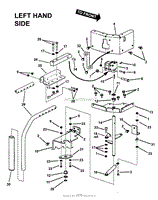 TWIN STICK CONTROL ASSEMBLY (L.H.)