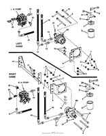 HOSE ASSEMBLY (61&quot; DECK) PT.1