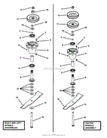 DECK SPINDLE ASSEMBLIES