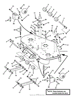 52&quot; CUTTING DECK ASSEMBLY (Sub Assy)