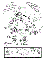 61&quot; CUTTING DECK ASSEMBLY (Final Assy)